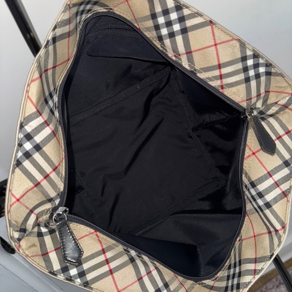Burberry Nova Check Vinal Tote Bag - Picture 3 of 6